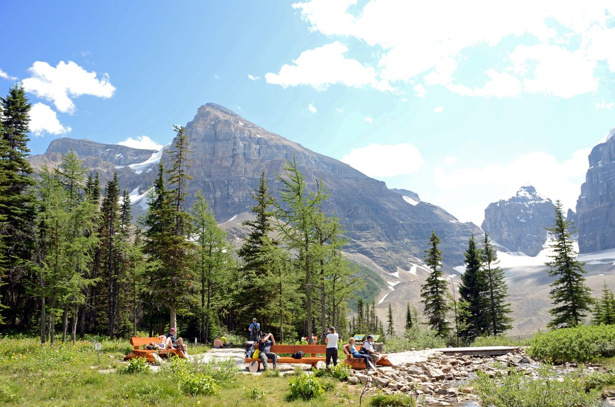 20 Haddo Peak And Mount Aberdeen, The Mitre From Plain Of Six Glaciers Teahouse Near Lake Louise